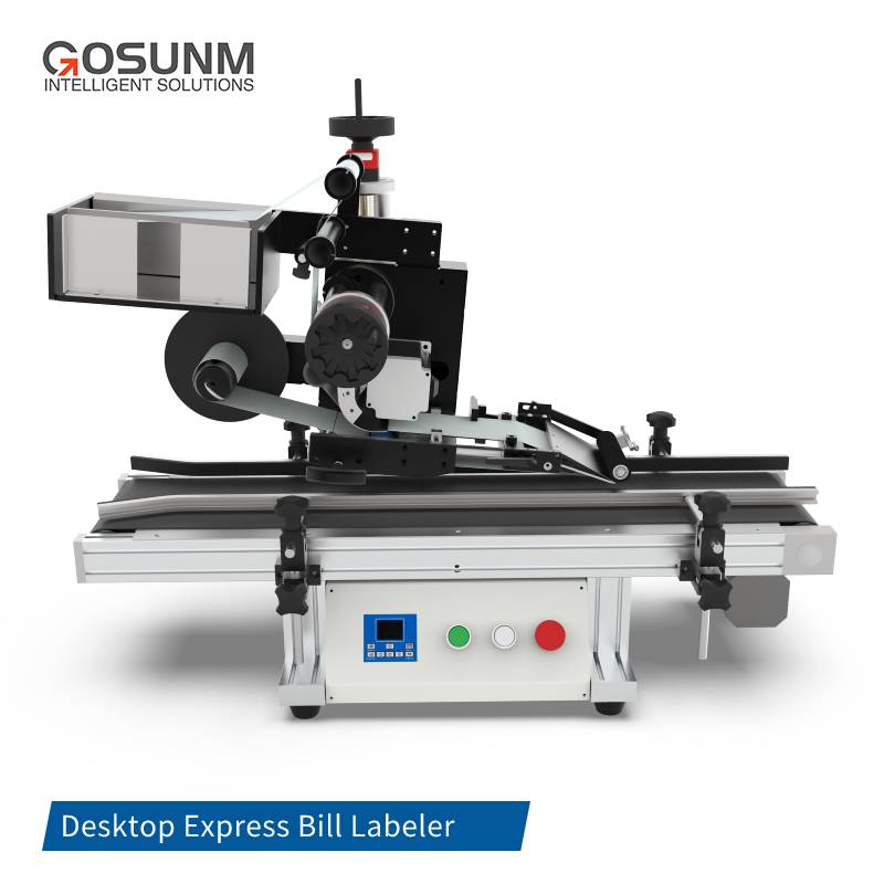 Automatic Desktop Top Surface Express Bill Labeling Machine